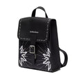 Dr Martens Mini Genix Nappa Solar Flare Leather Backpack Black
