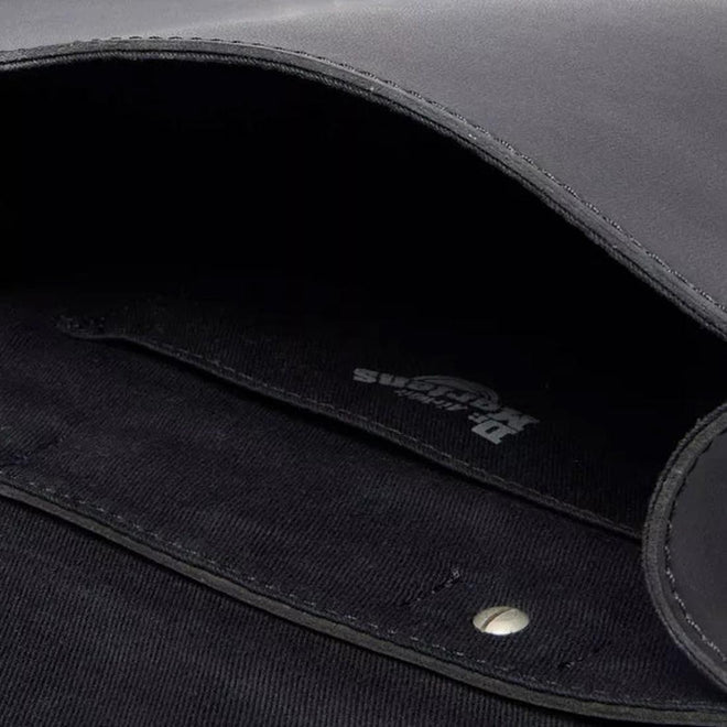 Dr Martens Mini Genix Nappa Solar Flare Leather Backpack Black