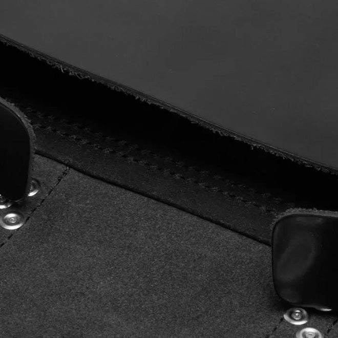 Dr Martens 7 Inch HDW Hardware Leather Cross Body Satchel Black