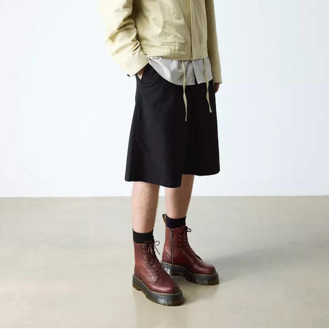 Dr Martens Jadon Cashew Tan Ambassador Leather Zip Boot