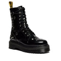 Dr Martens Jadon Hi  HDW Hardware Buttero Platform Black Boots