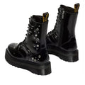 Dr Martens Jadon Hi  HDW Hardware Buttero Platform Black Boots