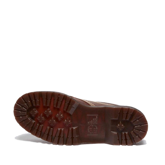 Dr Martens Lowell Moc Toe Tan Buttersotch Orleans Leather Shoe