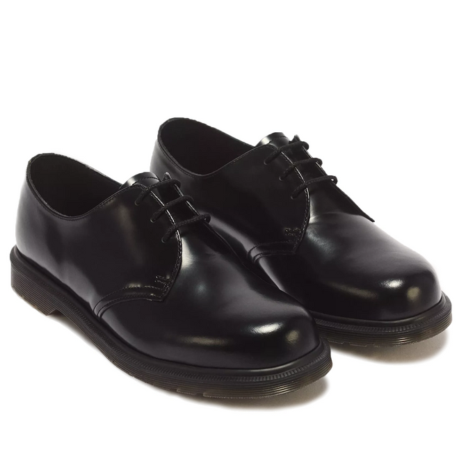 Dr Martens - Mayfare Polished Smooth Leather Shoes Oxford 3 Eye Black