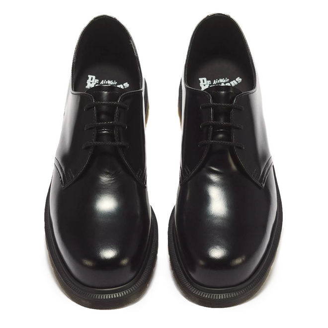 Dr Martens - Mayfare Polished Smooth Leather Shoes Oxford 3 Eye Black