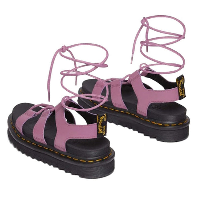 Dr Martens Nartilla Gladiator Sandal Mauve Pink Athena Clearance