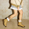 Dr Martens - 1460 Pascal Mustard Yellow Virginia Leather 8 eye Boot
