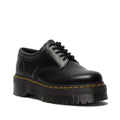 Dr Martens - 8053 Quad 5 Eye Shoe Black Polished Smooth Leather