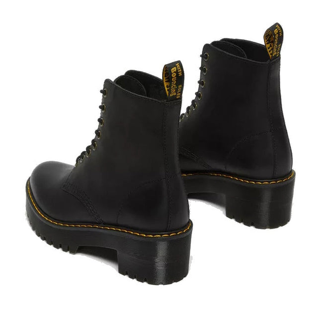 Dr Martens - Women's Shriver Hi Lace Up Leather Boot Black