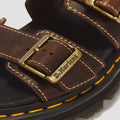 Dr Martens Zebzag Crazy Horse Brown 2 Strap Sandal