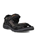Ecco Mens Offroad Black/Mole Active Sandal