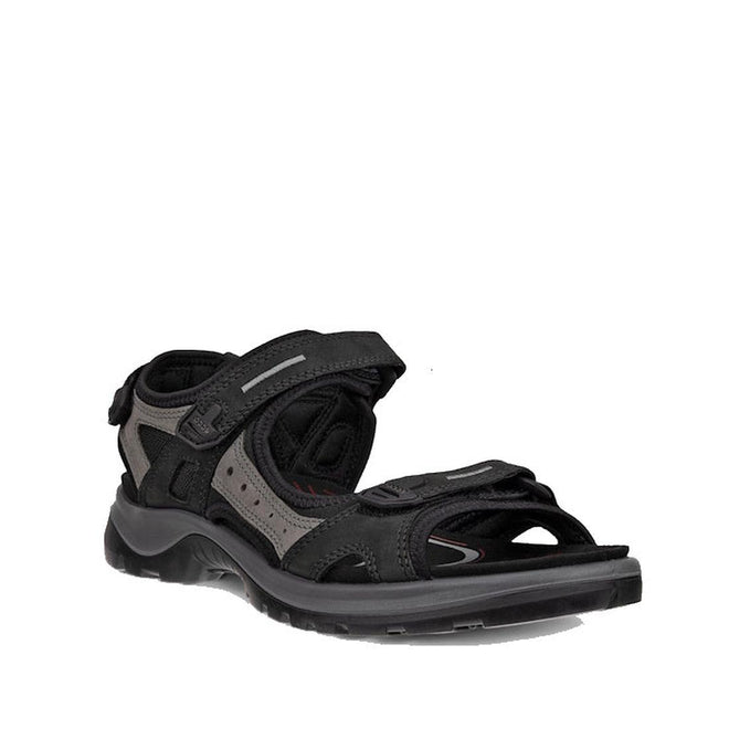Ecco Womens Offroad Full Black  Active Sandal Back Strap