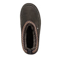 EMU Women's Adventure Sharky Platform Scuff Slipper Dark Olive Sheepskin