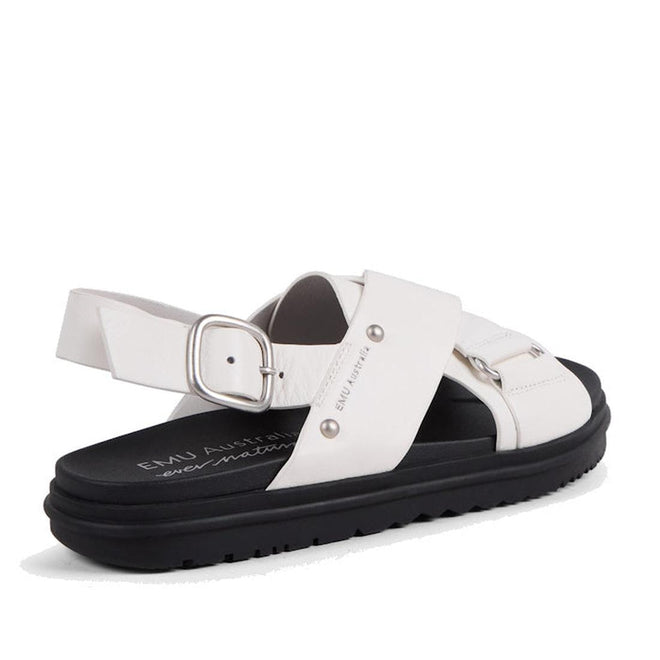 Emu Faye Coconut Leather Sandal w/Back Strap