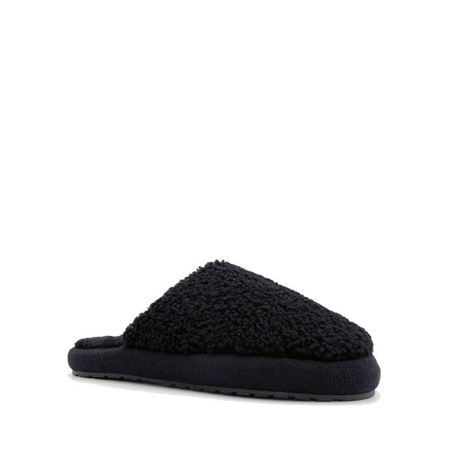 EMU Women's Starley Slipper Scuff Black Wool