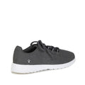 Emu Barkly Dark Grey Wool Fabric Sneakers Lace Up