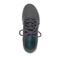 Emu Barkly Dark Grey Wool Fabric Sneakers Lace Up