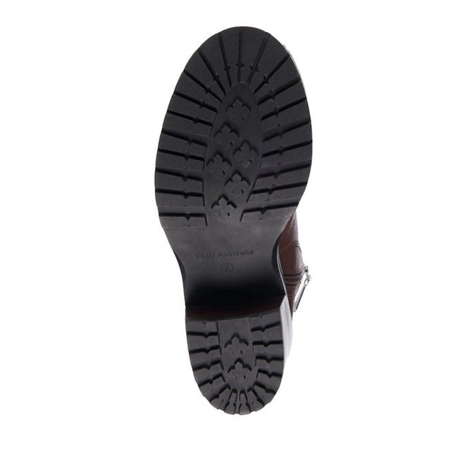 The sole of the wlanut brown EMU ZEil boot.,
9330071964217,
9330071964224,
9330071964231,
9330071964248,