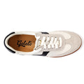 Gelato Staton Swan Off White / Cafe Leather Lace Womens Sneaker