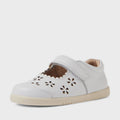 Bobux IW Iwalk Toddlers Heather White Leather Mary Jane