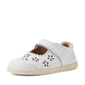 Bobux IW Iwalk Toddlers Heather White Leather Mary Jane