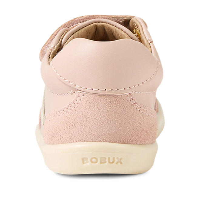 Bobux IW Iwalk Toddlers Champ Leather Sneaker Cameo Rose Pink