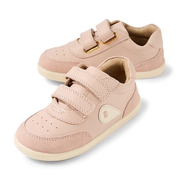 Bobux IW Iwalk Toddlers Champ Leather Sneaker Cameo Rose Pink