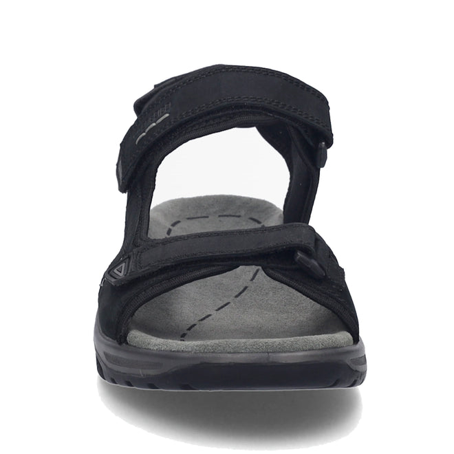 Josef Seibel Mens Arlo 02 Sandal Schwarz Black