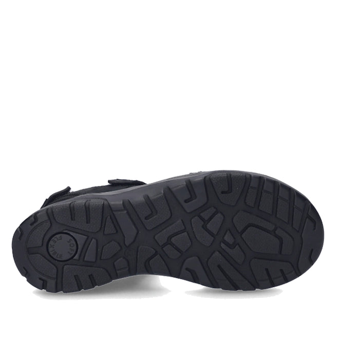 Josef Seibel Mens Arlo 02 Sandal Schwarz Black