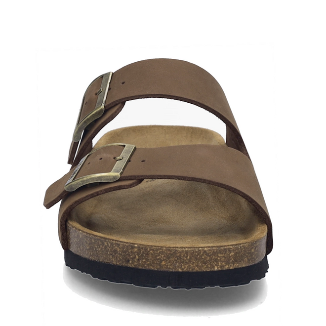 Josef Seibel Mens Josef 01 2 Strap Slide Sandal Braun Brown