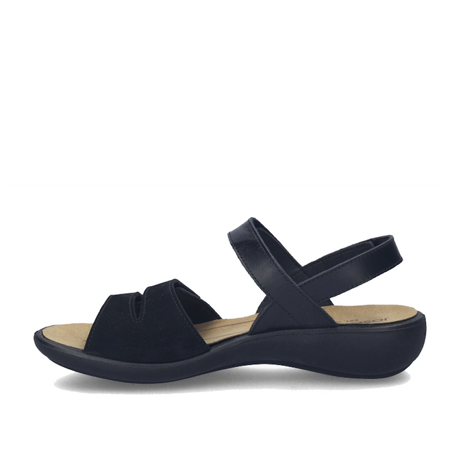 Josef Seibel Ibiza 86 Womens Leather Comfort Sandal Schwarz Black