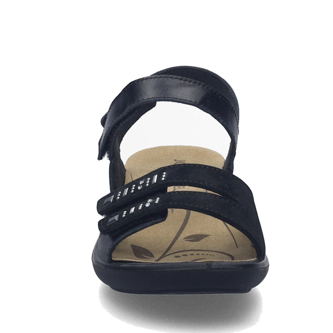 Josef Seibel Ibiza 86 Womens Leather Comfort Sandal Schwarz Black