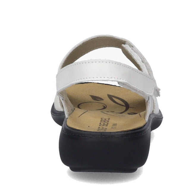 Josef Seibel Ibiza 86 Womens Leather Comfort Sandal White Weiss