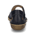 Josef Seibel Rosalie 03 Black Leather Womens Covered Toe Sandal
