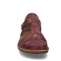 Josef Seibel Rosalie 29 Orchidee Red Leather Womens Covered Toe Sandal
