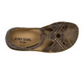 Josef Seibel Rosalie 29 Brandy Tan Leather Womens Covered Toe Sandal