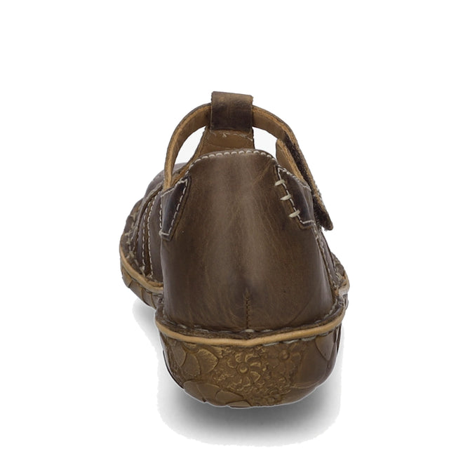 Josef Seibel Rosalie 29 Brandy Tan Leather Womens Covered Toe Sandal