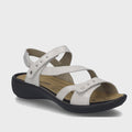 Josef Seibel Ibiza 70  Womens Leather Comfort Sandal White