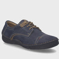 Josef Seibel Fergy 41 Womens Casual Lace Up Shoe Ocean Blue