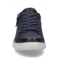 Josef Seibel Megan 01 Womens Casual Lace Up Shoe Navy w/Zip