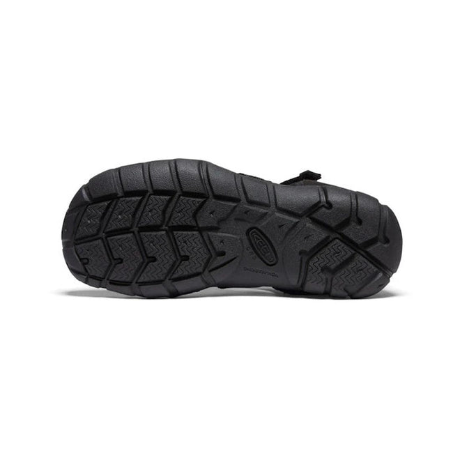 Keen Big Kids Black School Sandal - Seacamp 11 CNX - Black Sole