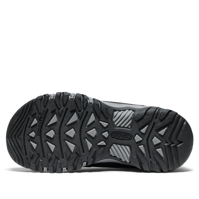 Keen Youths Targhee Low Waterproof Hiker Black/Steel Grey