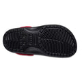 Black sole of a kids croc with red interior on a white background, 198445164101,
198445164118,
198445164125,
198445164132,
198445164149,
198445164156,, 198445164101, 198445164118, 198445164125, 198445164132, 198445164149, 198445164156, 46019, 46020, 46021