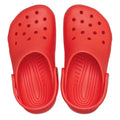 Pair of kids orange crocs clogs top down view on a white background,
198445207136,
198445207143,
198445207150,
198445207167,
198445207174,
198445207181,
198445207198,