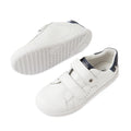 Bobux IW Iwalk Maverick Toddlers Leather Sneaker White Navy