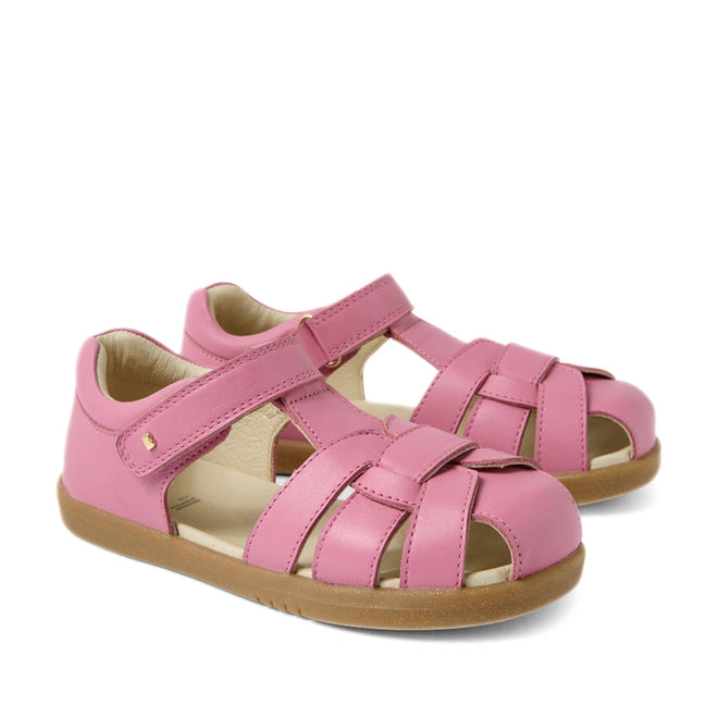 Bobux Kids Plus KP Skip Twist Cashmere Rose Pink Closed Toe Sandal