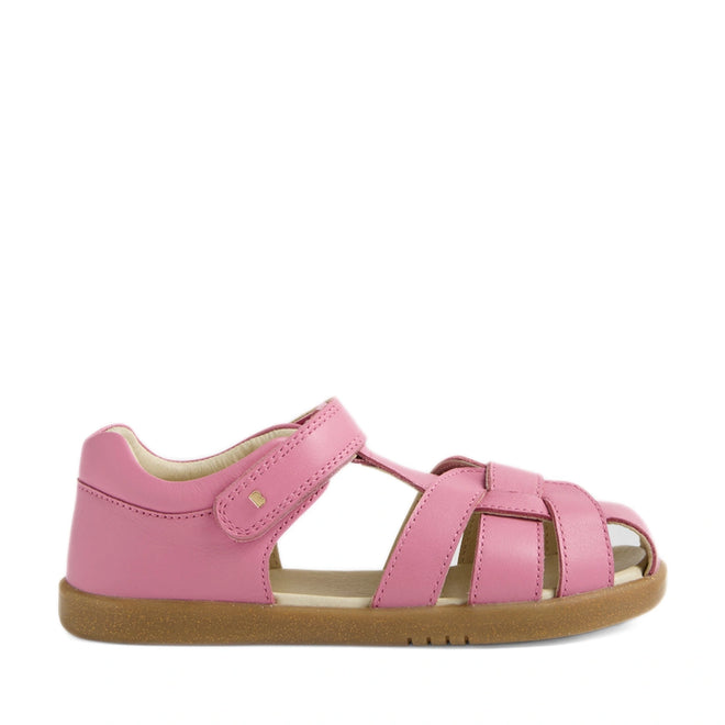 Bobux Kids Plus KP Skip Twist Cashmere Rose Pink Closed Toe Sandal