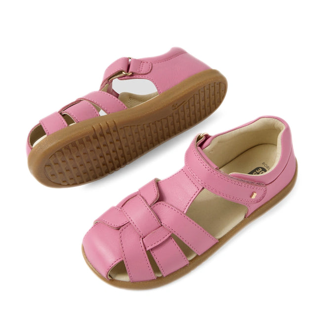 Bobux Kids Plus KP Skip Twist Cashmere Rose Pink Closed Toe Sandal