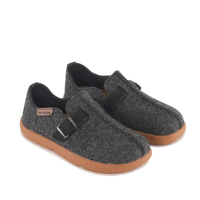 Los Cabos Feltsome Graphite Black Women's Feltsome Slipper House Shoe