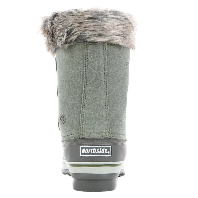 Northside - Womens Katie Sage Green Snow Boot Waterproof Insulated CLEARANCE